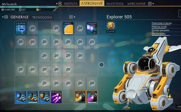 No Man's Sky Expedition Astronave