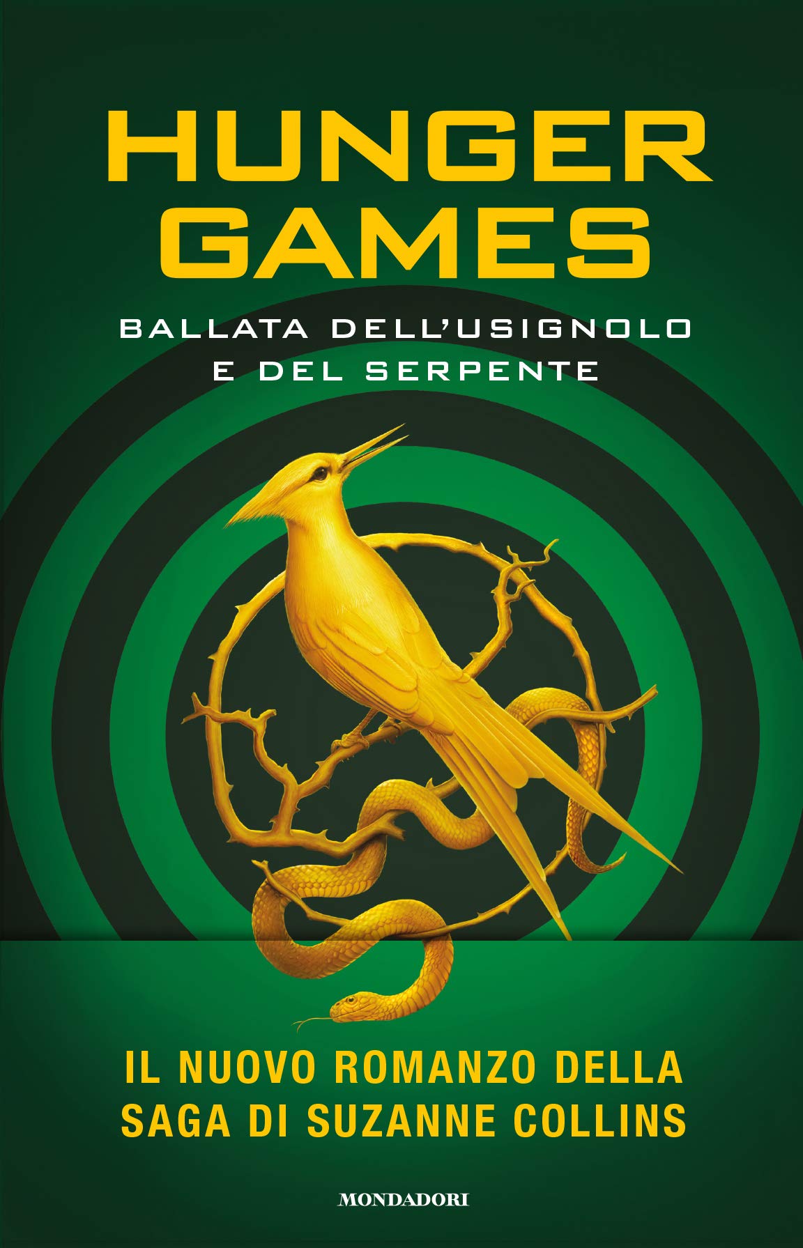 La cover di HUnger Games - Ballata dell'usignolo e del serpente