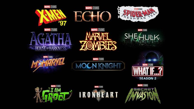Disney+ Day, i nuovi loghi delle serie Marvel